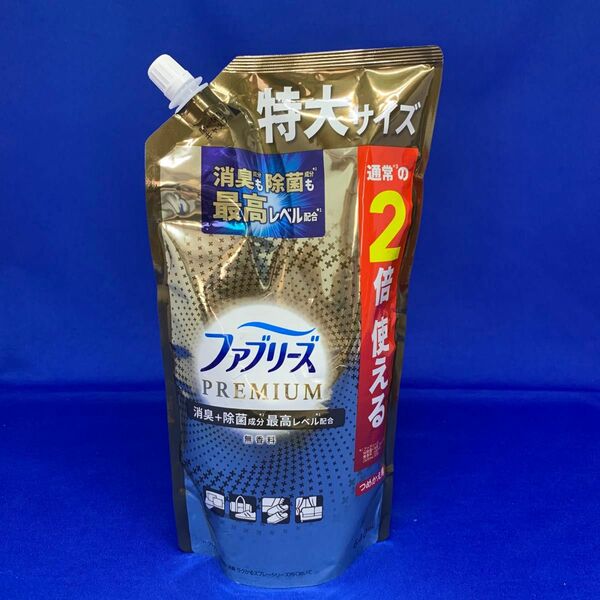 C1515 ファブリーズ 消臭スプレー 布用 PREMIUM 無香料 詰め替え 特大 640mL