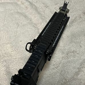 東京マルイ 次世代電動ガン Mk18 mod.1 美品マーク18 モッド1 M4 CQB-R SOPMOD block2 RISⅡ フルメタル電動ガン バッテリー付の画像8