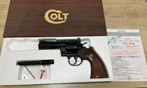 タナカ コルト パイソン .357Magnum R-model 4inch HW ペガサスシステムガスガン 4インチ ヘビーウェイト シティーハンター COLT Python_画像1