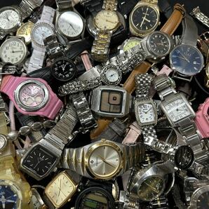 腕時計 約200個 本 大量セット SEIKO CITIZEN CASIO INVICTA GUESS FOSSIL folli follie 等 その他 まとめ 1スタ H79の画像7