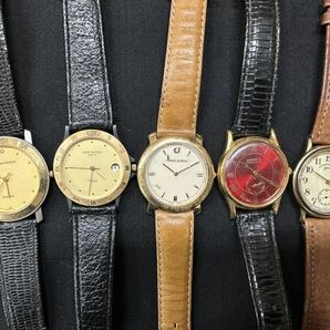 美品 メンズ ゴールドカラー 腕時計 30点 個 セット 大量 SEIKO JUNCTION renoma FOSSIL eddie bauer 等 まとめ売り レディース含む H105の画像4