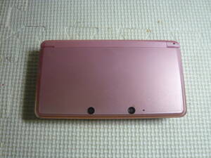 レ　ジャンク！！　Nintendo　 ニンテンドー　3DS　本体のみ　ピンク　現状品
