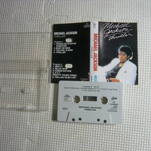 輸入盤 洋楽 カセットテープ MICHAEL JACKSON・マイケル・ジャクソン THRILLER・スリラー 1982年盤 中古の画像2
