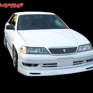 JZX 100 マークⅡ マーク2 前期 フロント ハーフ スポイラー エアロ バンパー ドリフト GT スタンス シンプルデザインの画像2