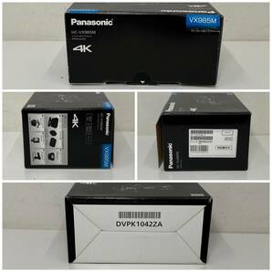 ☆中古品☆ Panasonic パナソニック 4K デジタルビデオカメラ HC-VX985M-K ブラック 黒 撮影/再生OK 25X iA ZOOM【6032】の画像9