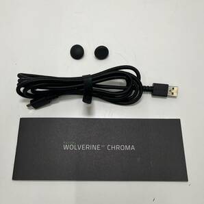 ☆中古品☆ Razer レイザー ゲーミングコントローラー Wolverine V2 Chroma ブラック XBOX 箱有 有線 【郡4427】の画像6