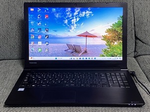 値下!TOSHIBA dynabook B65/J 第8世代CPU Corei5-8250U @1.60GHz 増設16GB 新品大量SSD512GB Windows11Pro Ｗebカメラ 15.6薄型 office365