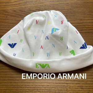 【EMPORIO ARMANI】エンポリオアルマーニ ベビー帽子