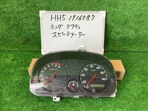 ホンダ アクティバン EBD-HH5 スピードメーター HH5-1916*** 走行距離不明