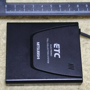 普通自動車セットアップ 超小型一体型ETC車載機 三菱EP-9U5*V（シンプルで故障が少ない） USB昇圧コード + シガープラグコード 二電源の画像3