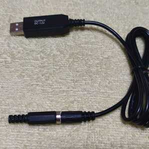 USB昇圧コード 5V→12V 2.1mm標準DCプラグ仕様 ＋ 加工用DCジャックの画像5
