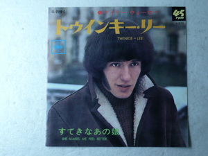 中古EP◆ゲイリー・ウォーカー☆「トゥインキー・リー」◆1967年/懐かしの洋楽ロックポップス★ウォーカー・ブラザーズ