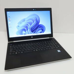 HP ProBook 450G5/Core-i5第8世代/メモリ8GB/SSD256GB/Windows11/5CD924FZR7