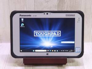 1. PANASONIC TOUGHPAD FZ-M1・7型 ・ Intel Core m5-6Y57・SSD : 128GB・ メモリ4GB・Windows11・Webカメラ・ Wi-Fi 