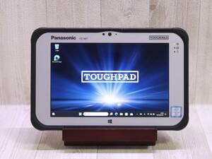 3. PANASONIC TOUGHPAD FZ-M1・7型 ・ Intel Core m5-6Y57・SSD : 128GB・ メモリ4GB・Windows11・Webカメラ・ Wi-Fi 