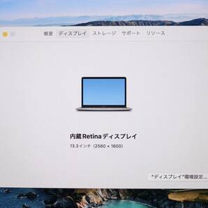 Apple MacBook Pro (13-inch, 2016, Thunderbolt 3ポートx 4) [Core i7-3.3GHz/SSD:256GB /メモリ:16GB /Monterey/Touch Bar /Webカメラ]の画像7