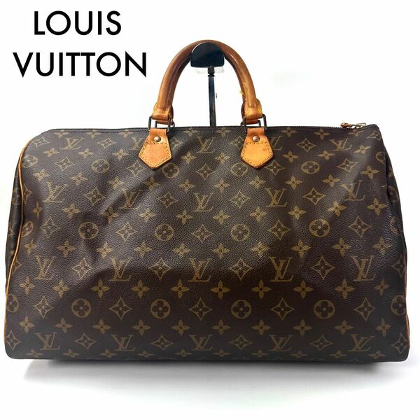 LOUIS VUITTON ルイヴィトン　スピーディ40 モノグラム　 ボストンバッグ　speedy