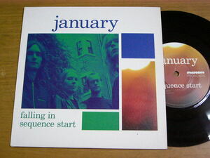 EPp238／【UK盤】JANUARY：FALLING IN/SEQUENCE START.