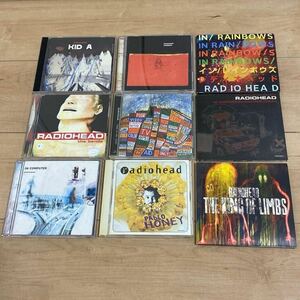 日本盤 レディオヘッド RADIOHEAD the bends ok computer kid A Pablo honey amnesiac in rainbows king of limbs 他　