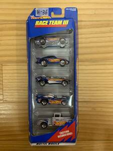 K-36 Hot Wheels GIFT PACK RACE TEAM 3