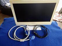 16インチモニタ（テレビ）■PRODIA-TV㈱ピクセラPRD-LA103-16W(1360×768)　ジャンク扱い（ノートパソコンは含まず）_画像3