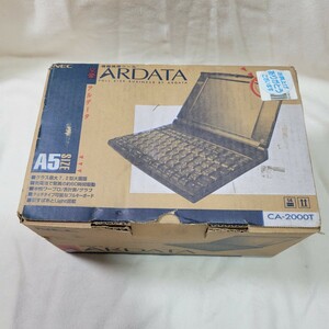 *NEC made word-processor *ARDATA CA-2000T*