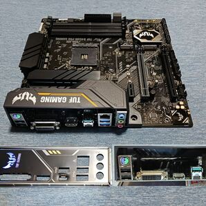 ASUS TUF B450M-PRO GAMING AM4 microATXマザーボード BIOS更新・動作確認済みの画像4