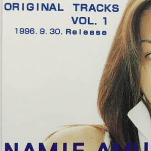 Sその他◇安室奈美恵 ORIGINAL TRACKS VOL.1 テレカ 1枚 未使用◇H56の画像2