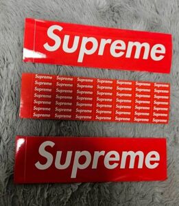 Supremeシュプリームボックスロゴミニボックスロゴステッカー３枚セット