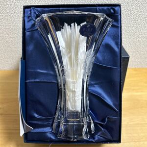 ELBE ジュリア花瓶 クリスタル 花器 CRYSTAL クリスタルガラス 