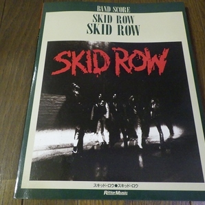 スキッド・ロウ スキッドロウ バンドスコア 楽譜 USED SKID ROWの画像1