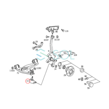 ベンツ W140 フロント ロアアーム ボールジョイント 左右共通 S280 S320 S420 S500 S600 1403330327 1403330427 出荷締切18時_画像2