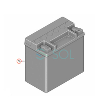 BOSCH BMW 6シリーズ F06 640d 640i 650i M6 サブバッテリー 補機バッテリー BLACK-AGM BLA-12-2 61219394648_画像7