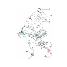 VW パサート(3C2 3C5) ポロ(6R1 6C1) シロッコ3(137 138) ブリーザーホース ブローバイホース 06F103235 出荷締切18時_画像2