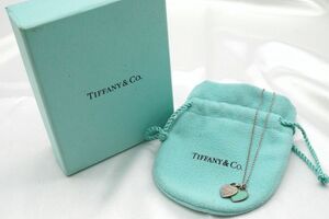 ティファニー リターン トゥ ティファニー ネックレス ダブルハート SV925 銀 シルバー TIFFANY&Co. 8325j