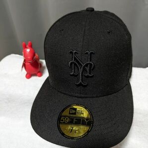 ニューエラ キャップ 59FIFTY ニューヨークメッツ　 ブラック 