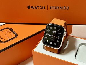 ★ 即決 送料無料 ★ Apple Watch HERMES Series 6 40mm アップルウォッチ エルメス シルバーステンレス GPS Cellular 付属品新品未使用