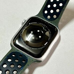 ★ 美品 AppleCare+あり ★ Apple Watch Series 9 45mm アップルウォッチ シルバー アルミニウム GPS バッテリー100% Nike スポーツバンドの画像10