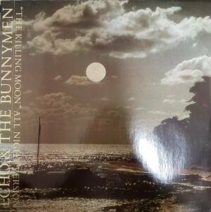 12inch UK盤 ECHO & THE BUNNYMEN ■ THE KILLING MOON ■ ３曲入りEP（B面LIVE）