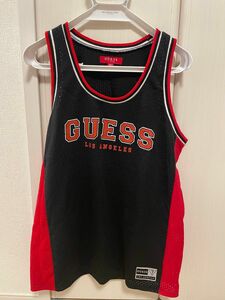 GUESS メッシュタンクトップ 古着 バスケ