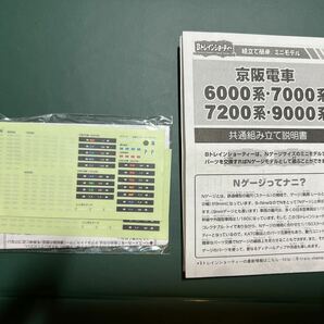 バンダイ BANDAI Bトレインショーティー 京阪9000系（9003F）、京阪6000系（6012F）、京阪7000系（7001F）、 8000系新塗装4連の画像3