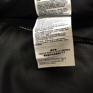 未使用に近い 新品同様 春秋 エンポリオアルマーニ EMPORIO ARMANI シングル テーラードジャケット 54 実寸XL位 メンズ ブレザー ビジネスの画像8