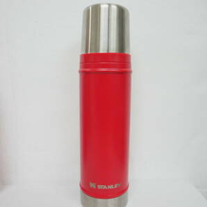 【1円】良好 国内正規 Supreme×STANLEY スタンレー 19AW 19FW 20 oz. Vacuum Insulated Bottle ステンレスボトル 水筒 Red レッド 赤 Freeの画像2