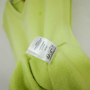 【1円】良好 国内正規 Supreme 23SS Sweatshirt Vest スウェットベスト カナダ製 Lime ライム ライムグリーン Lの画像8