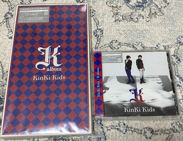 KinKi Kids K album 初回限定盤 通常盤 セット 堂本光一 堂本剛