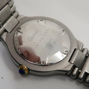 ★☆1円～ Cartier カルティエ マスト２１ クォーツ レディース腕時計☆★の画像6