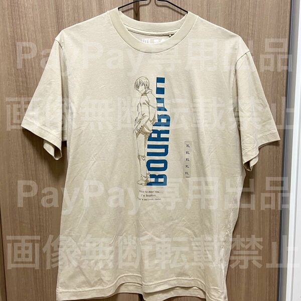 安室透 降谷零 バーボン XLサイズTシャツ 名探偵コナン ユニクロUNIQLO 2023年ver.