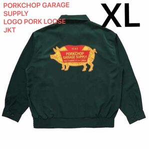 24ss PORKCHOP LOGO PORK LOOSE JKT グリーン