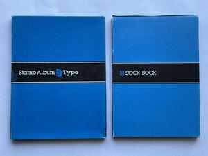 32,te-ji- stamp album B type SB-20 stock book ST-20 2 pcs. stamp book stamp album 