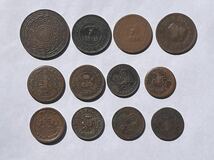 11、インド　12枚　外国コイン　外国銅貨　古銭　貨幣_画像1